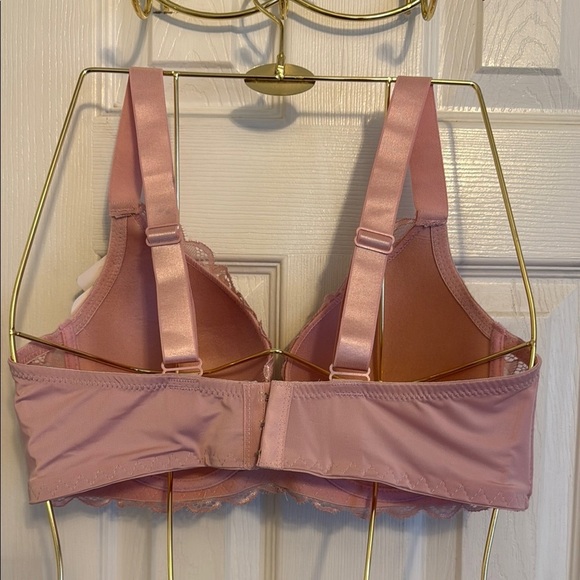 NWT Sofra Pink Lace Bra - Picture 4 of 8